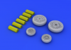 Eduard 648114 F-4B/ N wheels 1/48 (Academy)